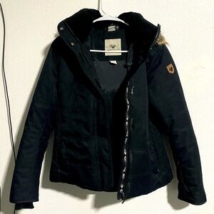 Black winter jacket